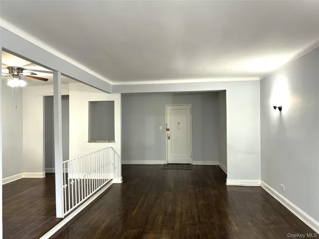 a view of livingroom with furniture and wooden floor