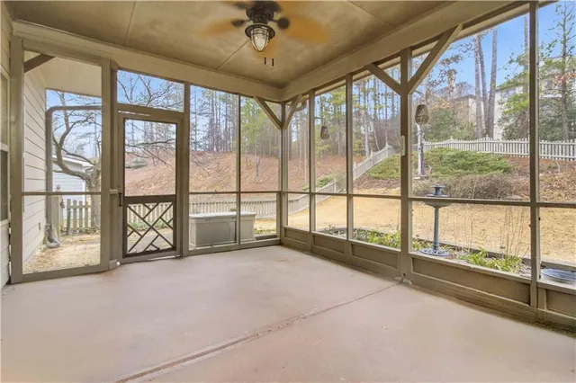 a view of an entryway