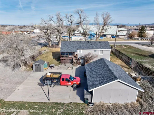a view of a terrace with a couch