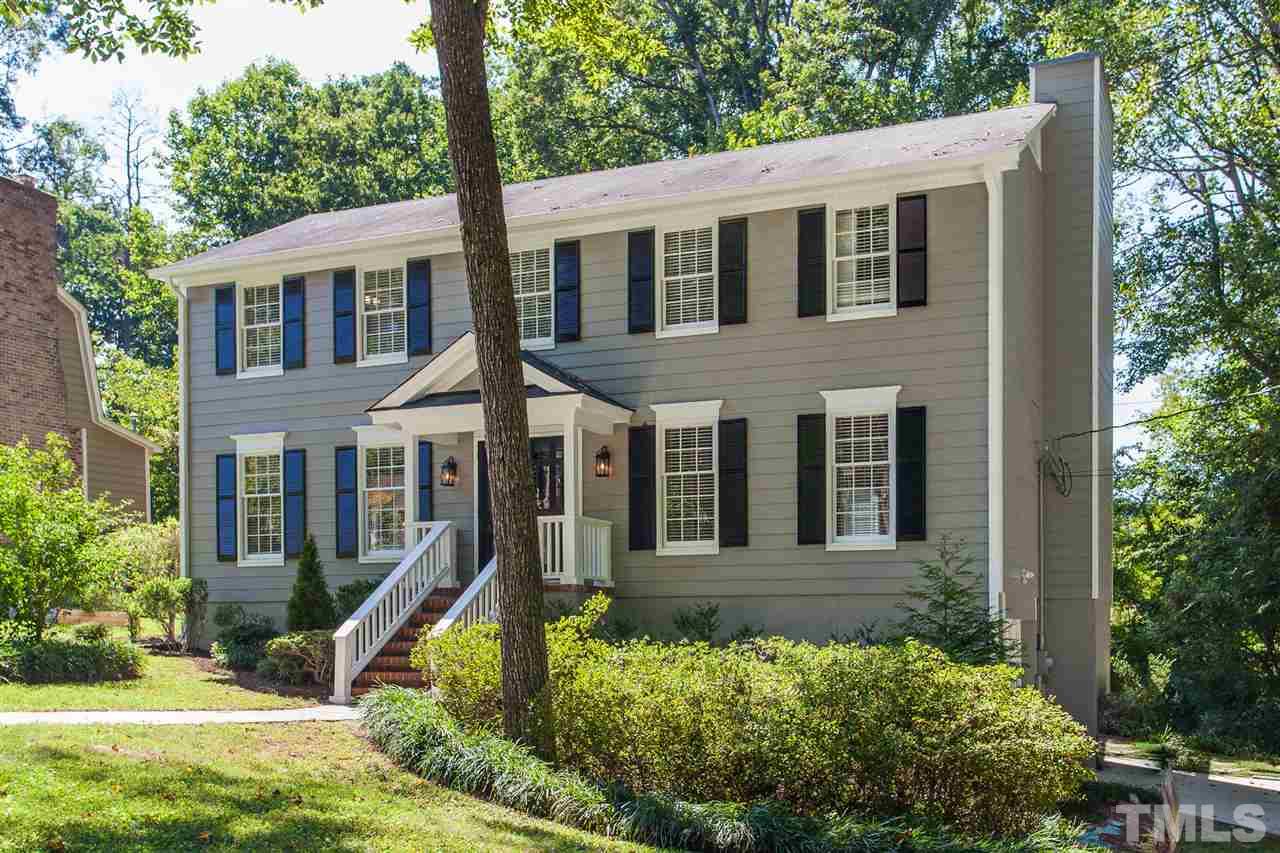 2003 Nancy Ann Drive Raleigh, NC 27607 - Photo 3 of 30 a view of a house with a yard and plants