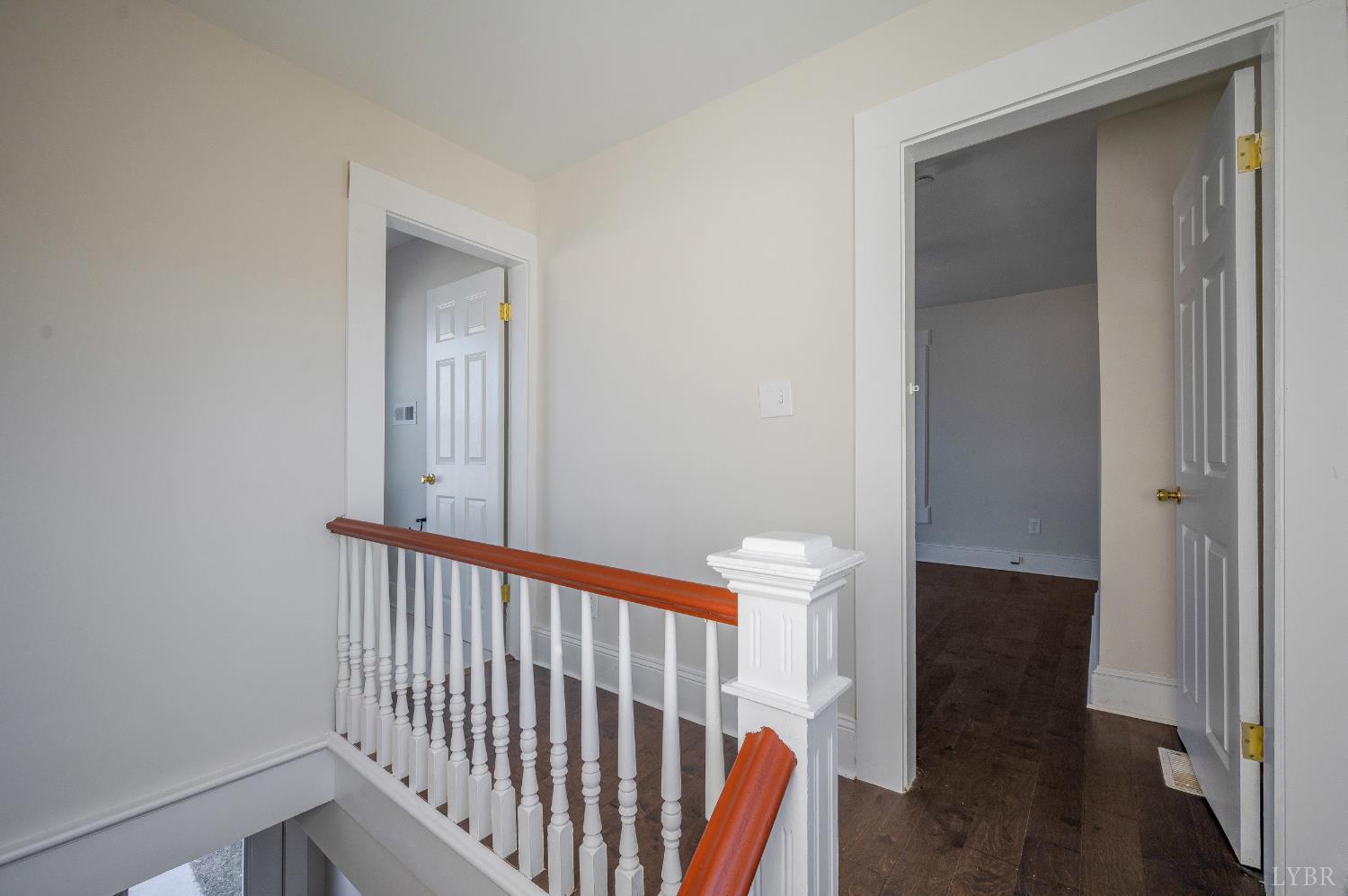 2927 Langhorne Road Lynchburg, VA 24501 - Photo 21 of 48 a view of a hallway with wooden floor