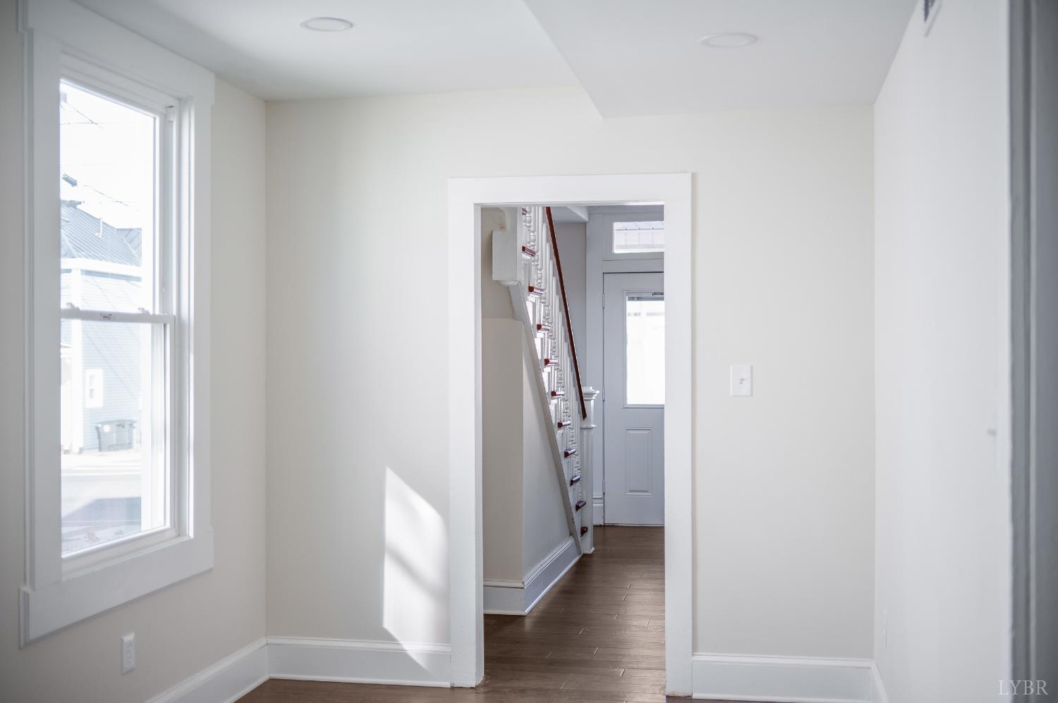 2927 Langhorne Road Lynchburg, VA 24501 - Photo 33 of 48 a view of a hallway with windows and closet