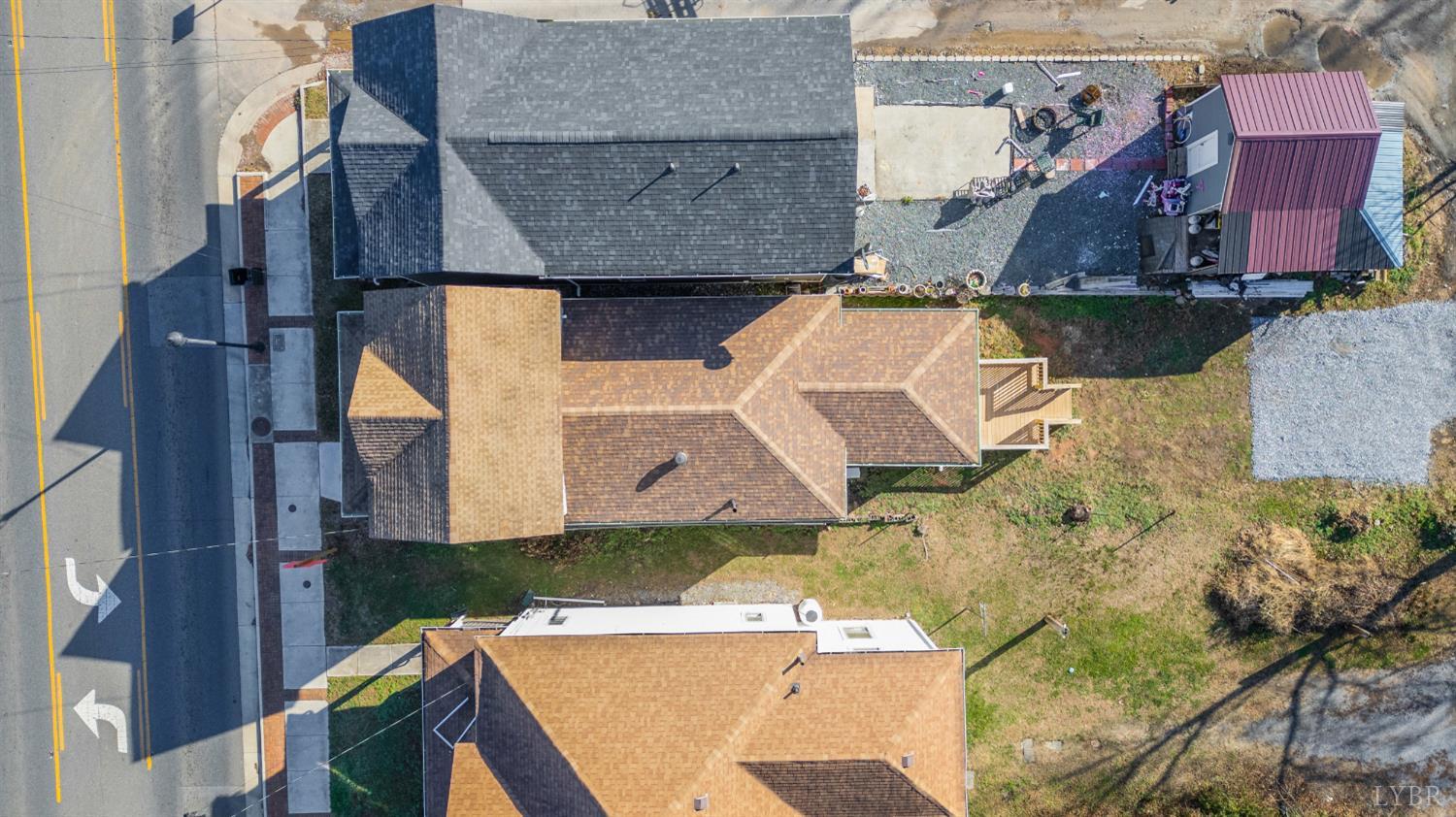 2927 Langhorne Road Lynchburg, VA 24501 - Photo 42 of 48 an aerial view of residential houses with outdoor space
