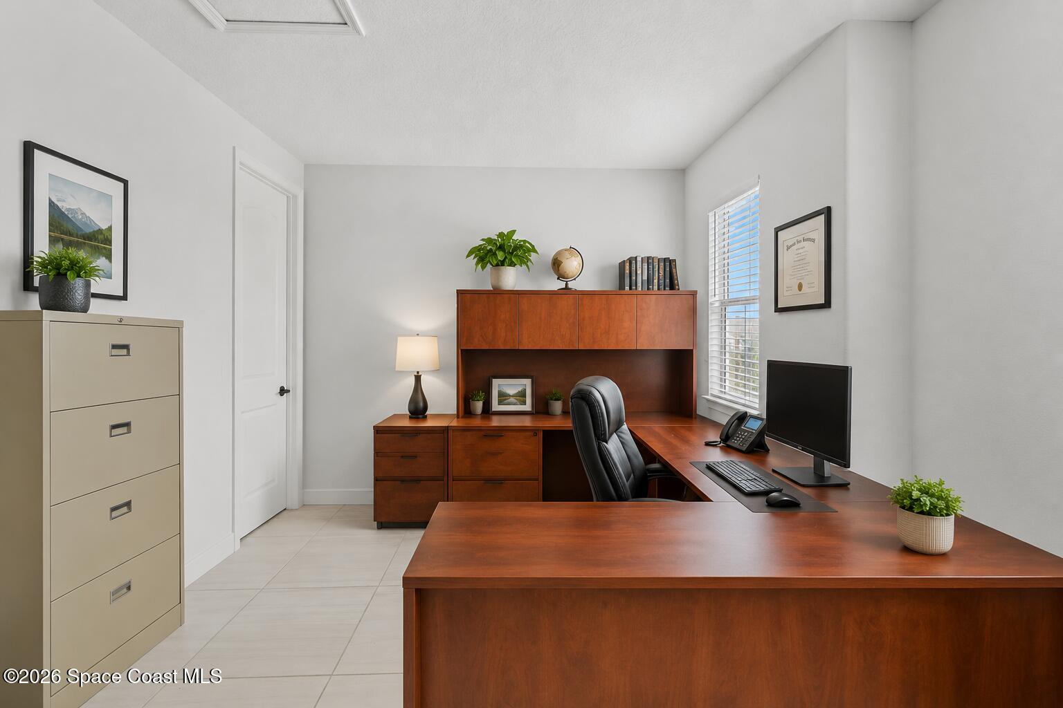 3135 Addison Drive Melbourne, FL 32940 - Photo 26 of 51 a view of a workspace with furniture