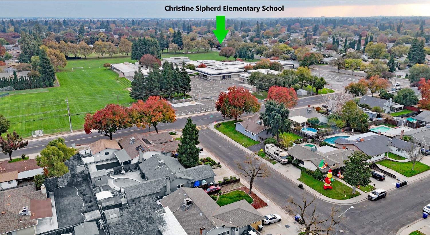1417 Fransen Lane Modesto, CA 95355 - Photo 30 of 30 an aerial view of multiple house