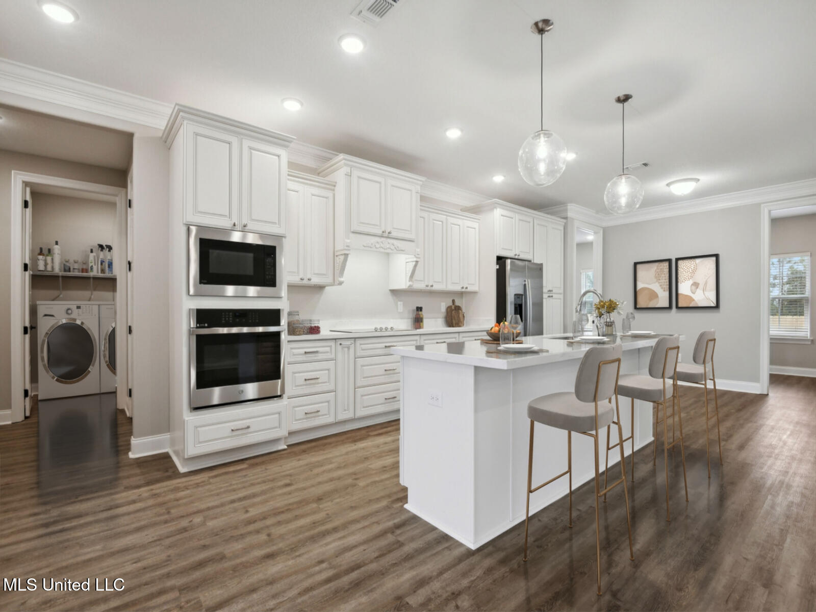 13545 Garland Road Ocean Springs, MS 39564 - Photo 4 of 20 Brooks_A203_KitchenVirtualStage