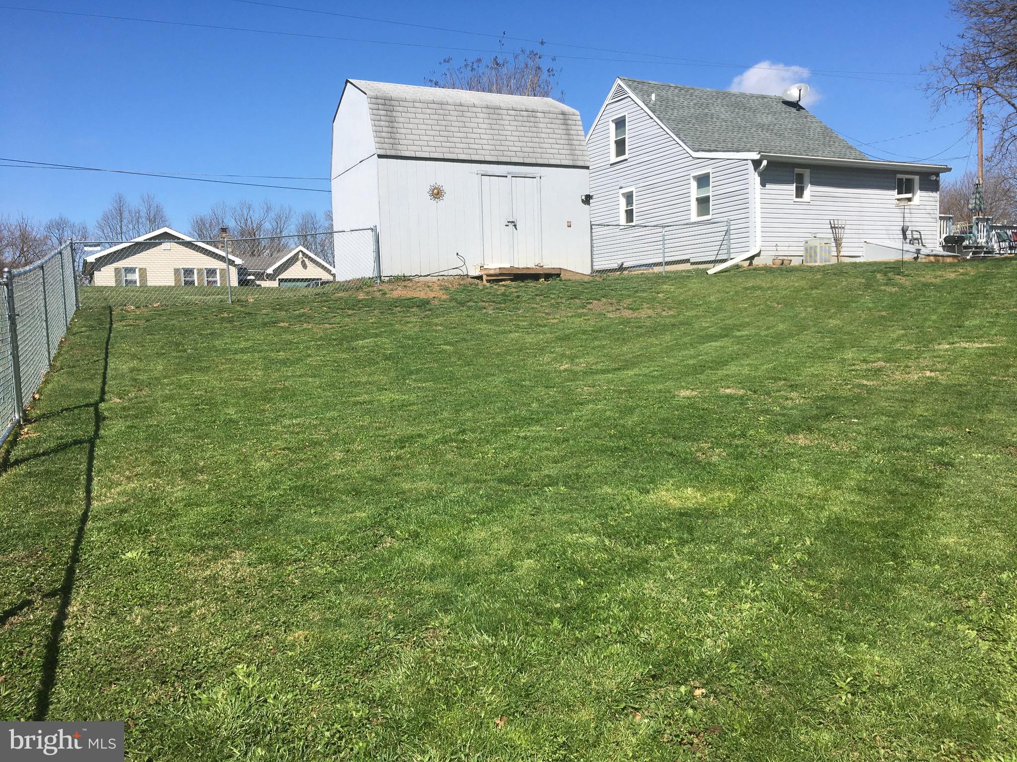 13439 Resh Road Hagerstown, MD 21740 - Photo 13 of 31 Large, private yard, shed/workshop with electric.