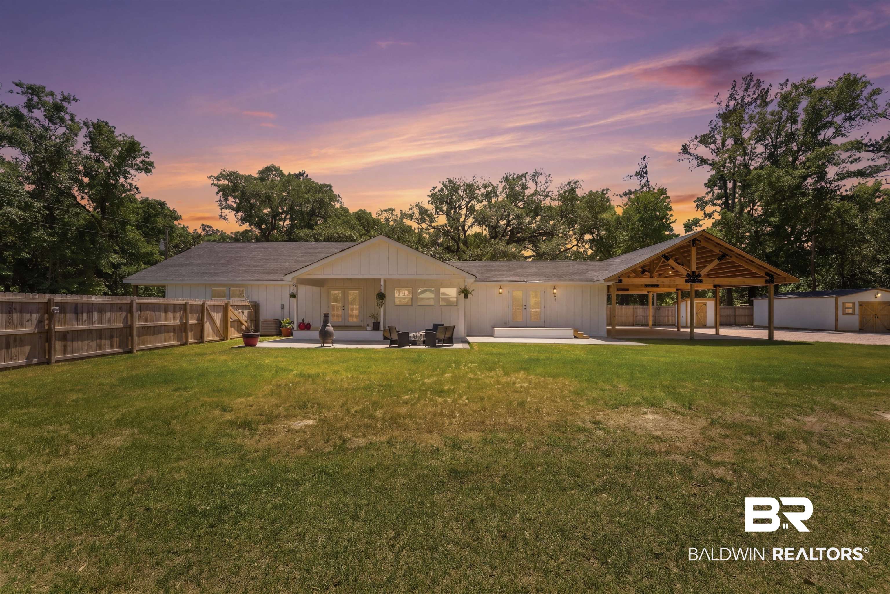 6447 Bemis Lane Bon Secour, AL 36511 - Photo 60 of 62 Expansive rear yard featuring a long board-on-board privacy fence