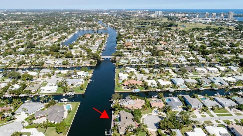 645 Inlet Road North Palm Beach, FL 33408 - Photo 35 of 35 an aerial view of residential houses with outdoor space