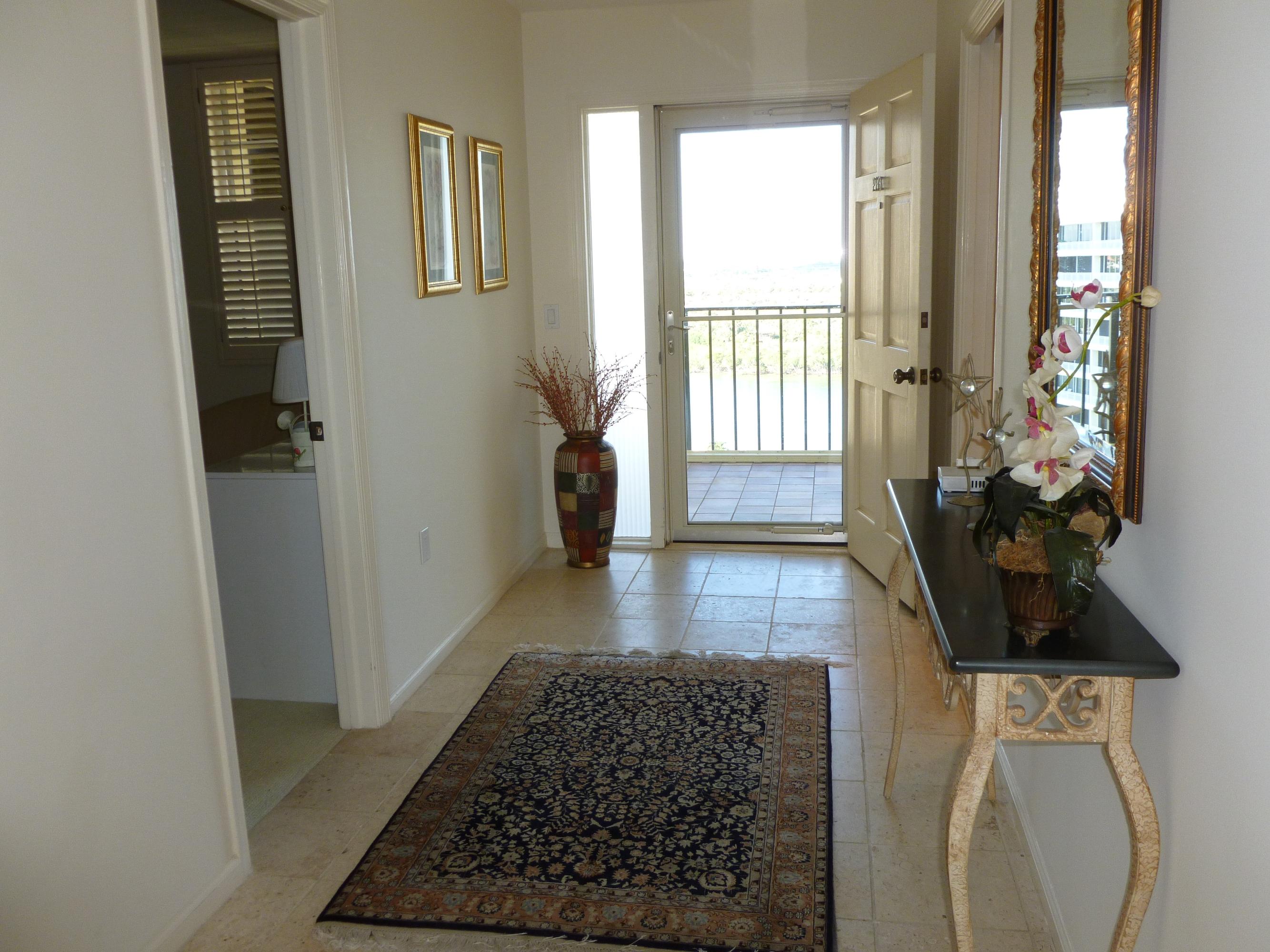 400 South Beach Road, Unit 1102 Jupiter, FL 33469 - Photo 6 of 37 ENTRY FOYER