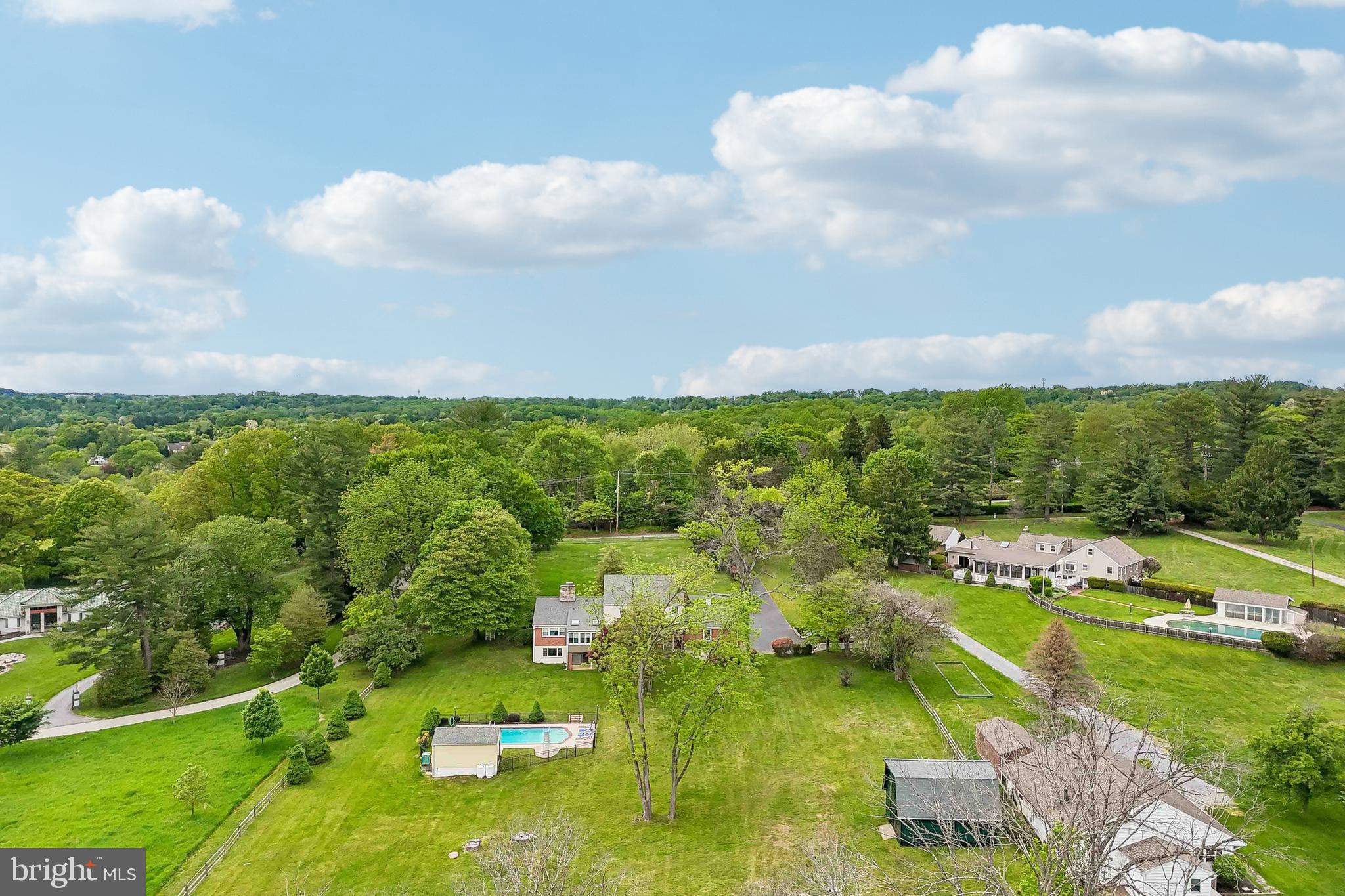 983 Palmers Mill Road Media, PA 19063 - Photo 75 of 83 Large front yard and huge rear yard