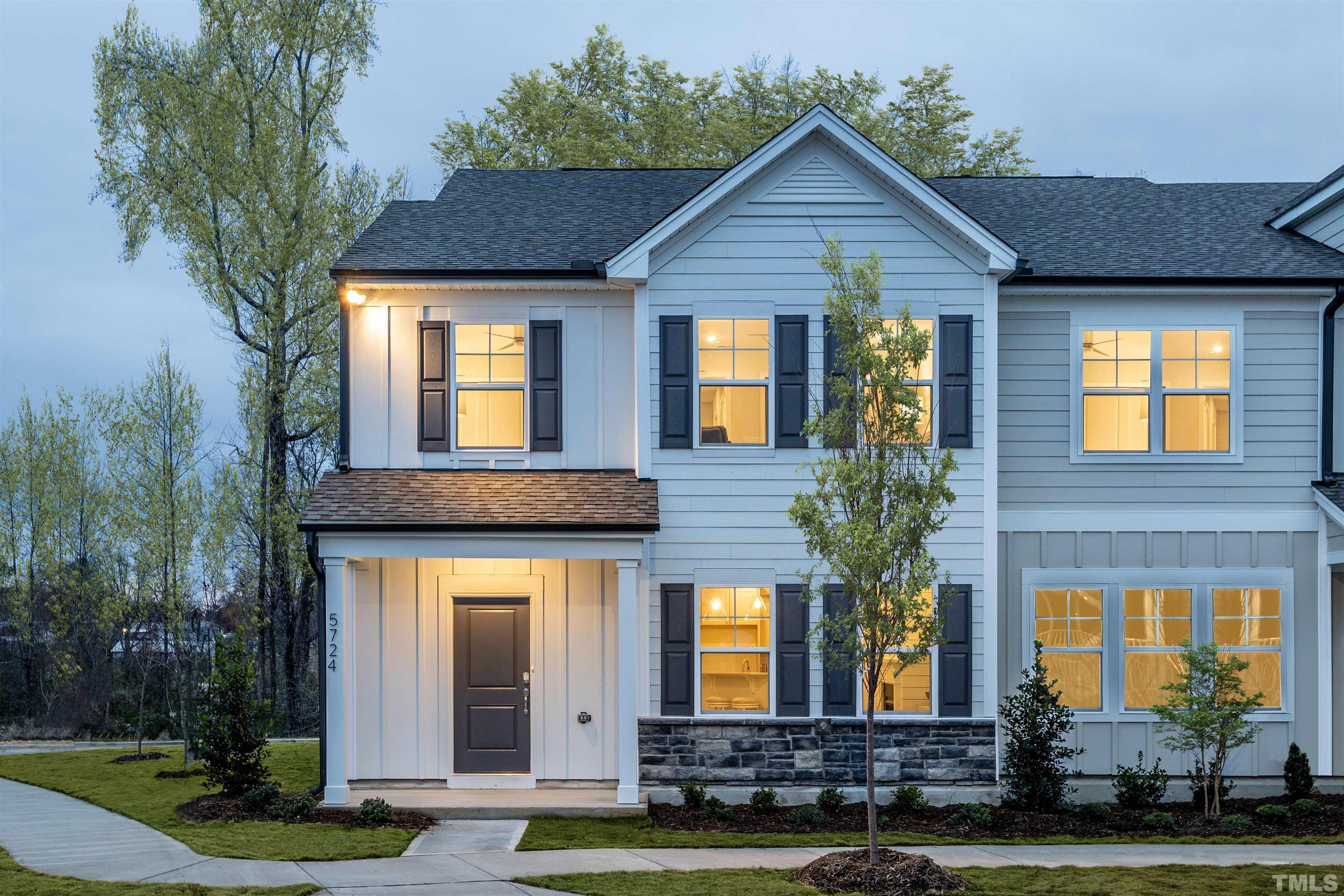 4808 Megara Run Raleigh, NC 27603 - Photo 1 of 23 a front view of a house with a yard