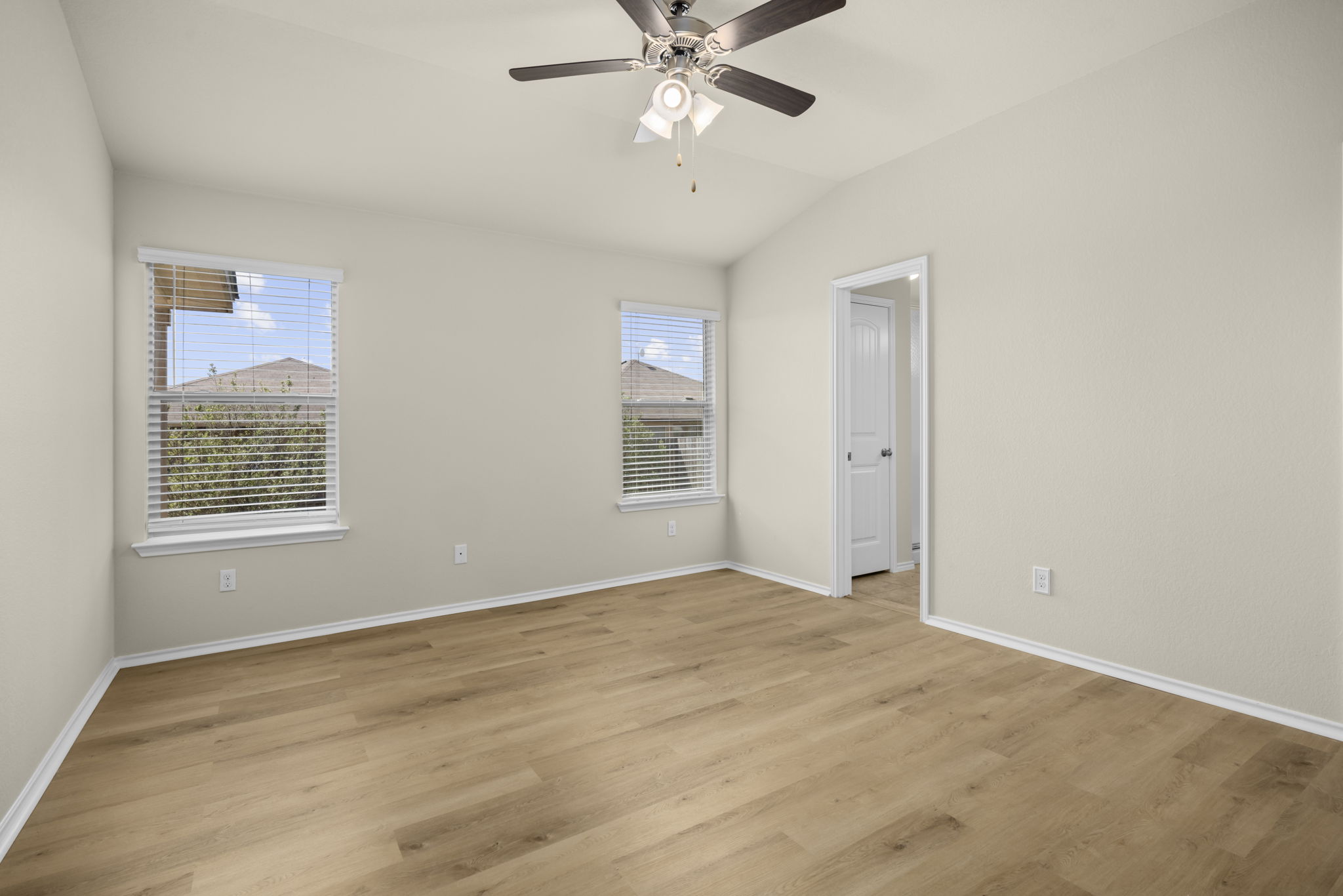 101 Plata Lane Jarrell, TX 76537 - Photo 22 of 27 a view of an empty room with a window