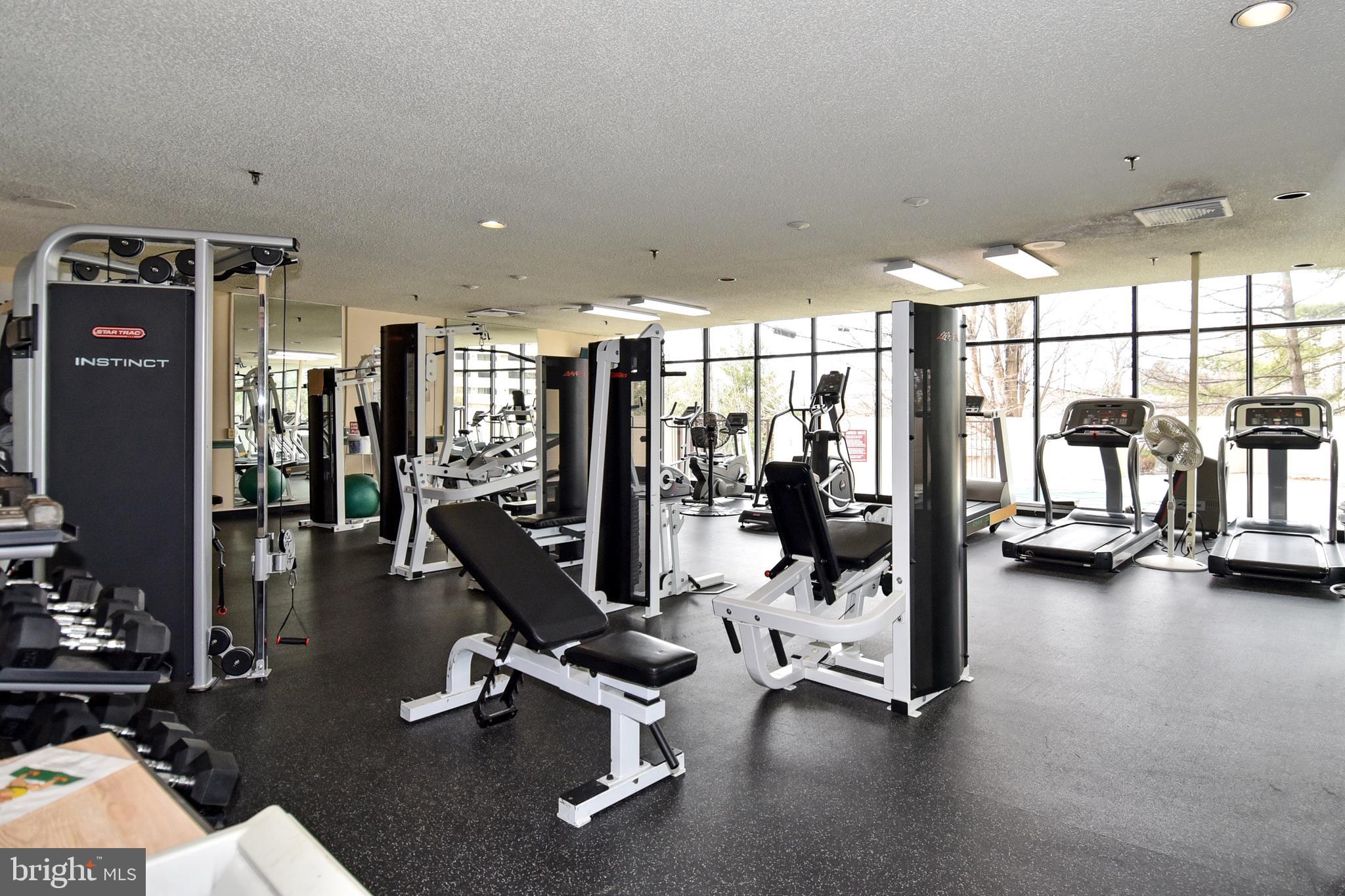 5911 Edsall Road, Unit 1010 Alexandria, VA 22304 - Photo 23 of 26 Well-appointed fitness center