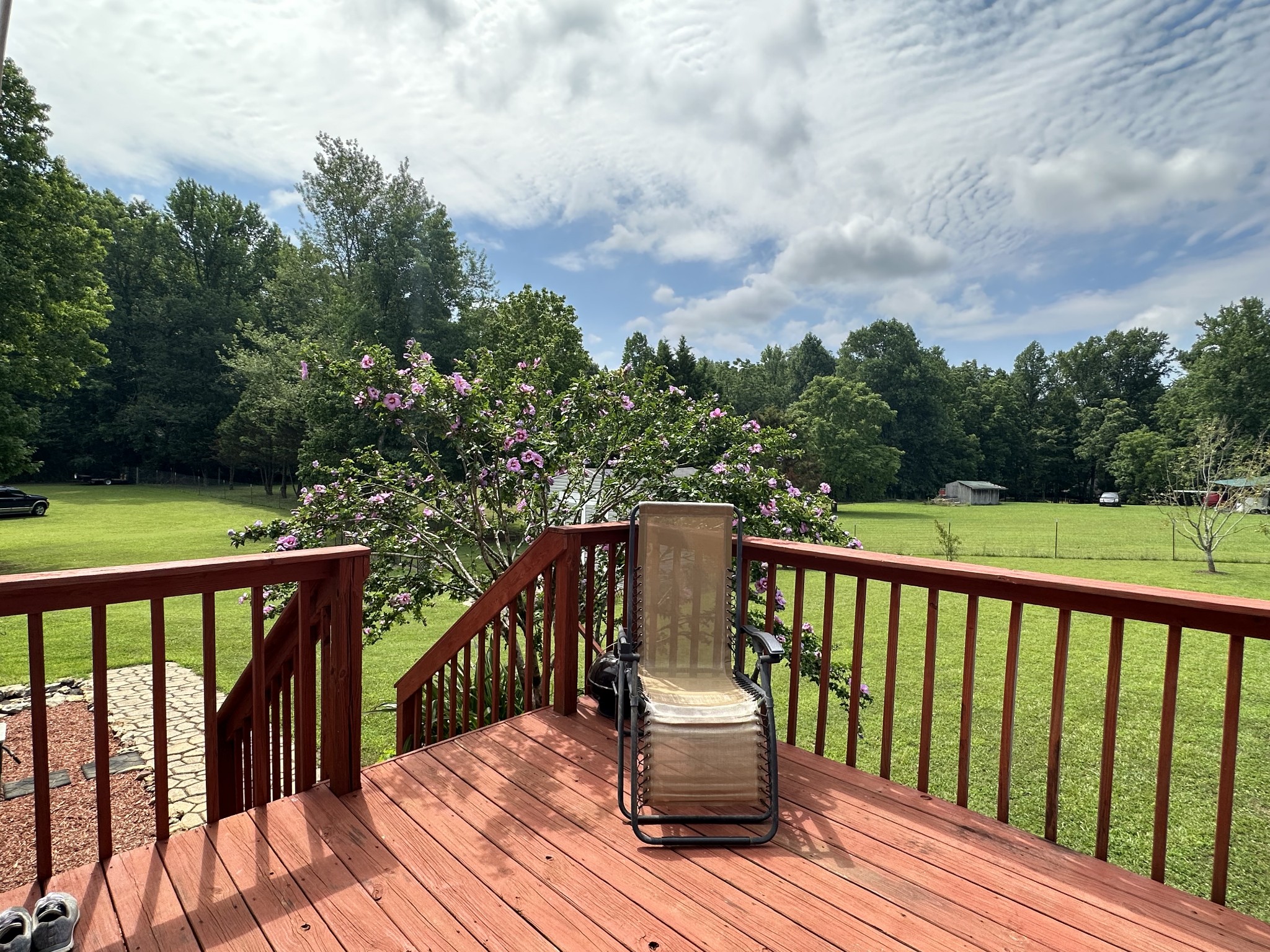 26 Ridgeline Drive Fayetteville, TN 37334 - Photo 30 of 39 a view of balcony with wooden floor and seating space