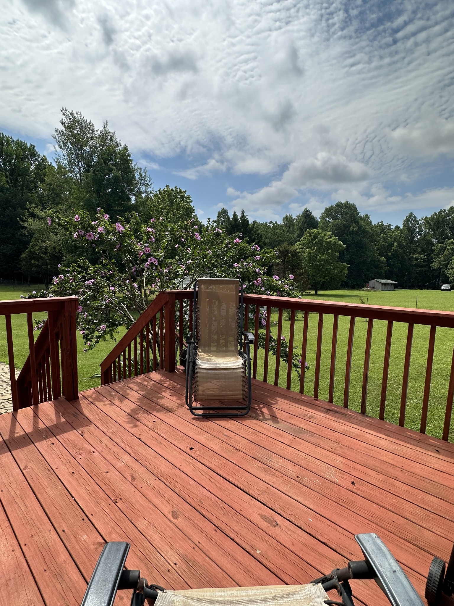26 Ridgeline Drive Fayetteville, TN 37334 - Photo 32 of 39 a balcony with wooden floor and city view