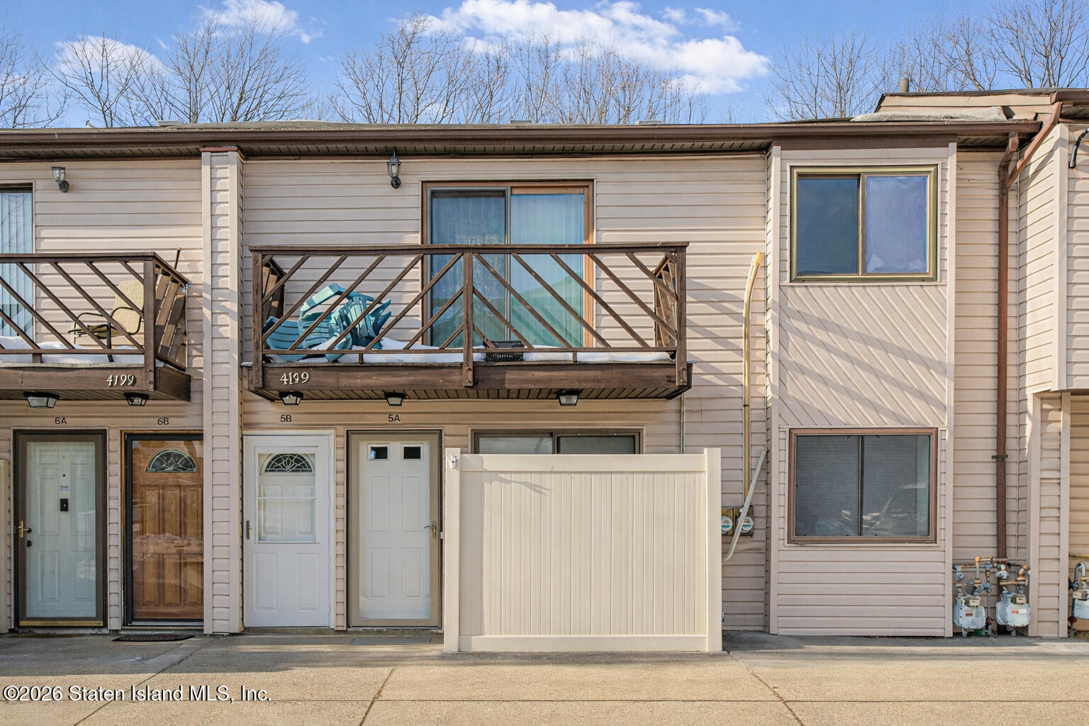 4199A Amboy Road, Unit 5A Staten Island, NY 10308 - Photo 2 of 19 a view of a house with a door and a garage