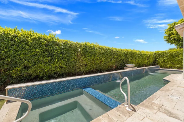 a view of a outdoor space with seating area