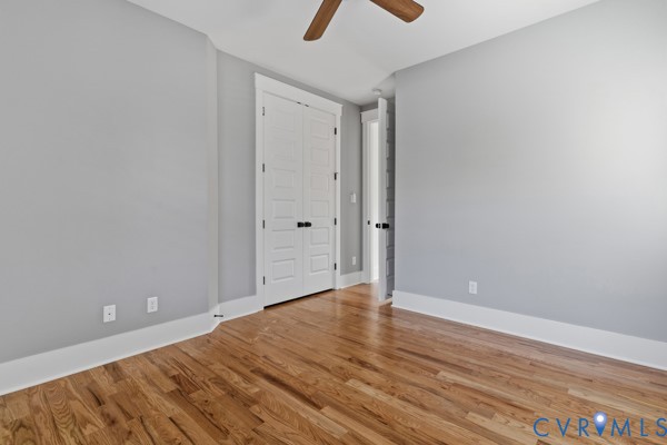 10512 River Road Chesterfield, VA 23838 - Photo 41 of 64 Hardwood flooring, light gray walls, white trim, w