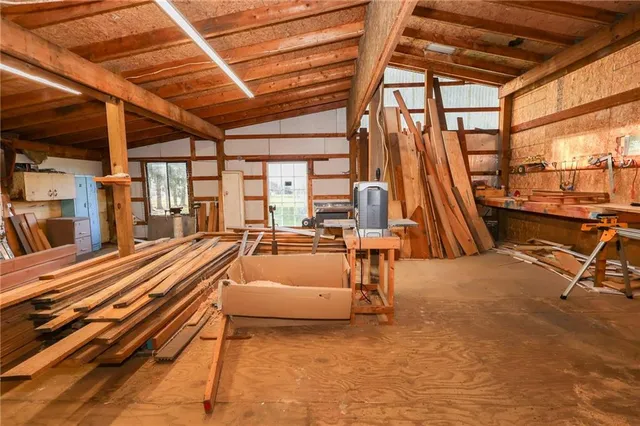 a view of a golf course