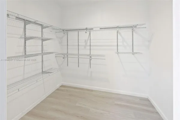 a view of a room with shelf