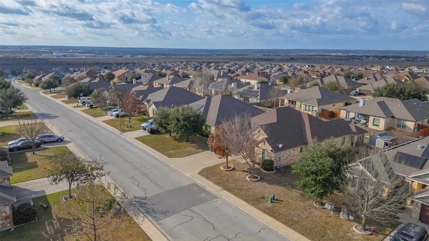 125 Walter Way Jarrell, TX 76537 - Photo 39 of 40 Aerial perspective of suburban area