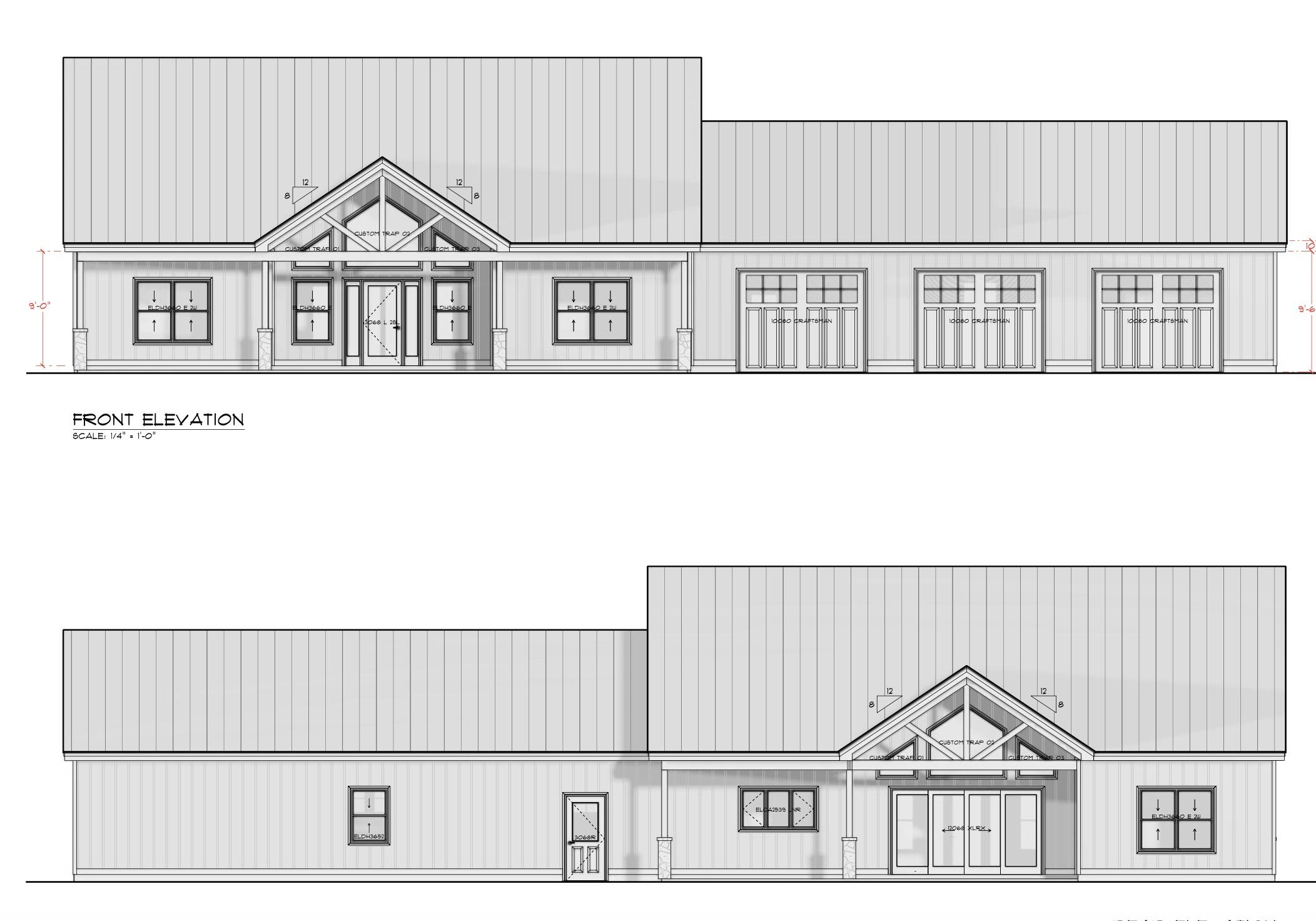 Lot 9 Easy Street North Fairfield, ME 04937 - Photo 2 of 3 Front View Sketch