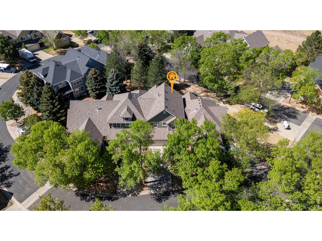 658 Wild Ridge Circle Lafayette, CO 80026 - Photo 32 of 39 Bird's eye view