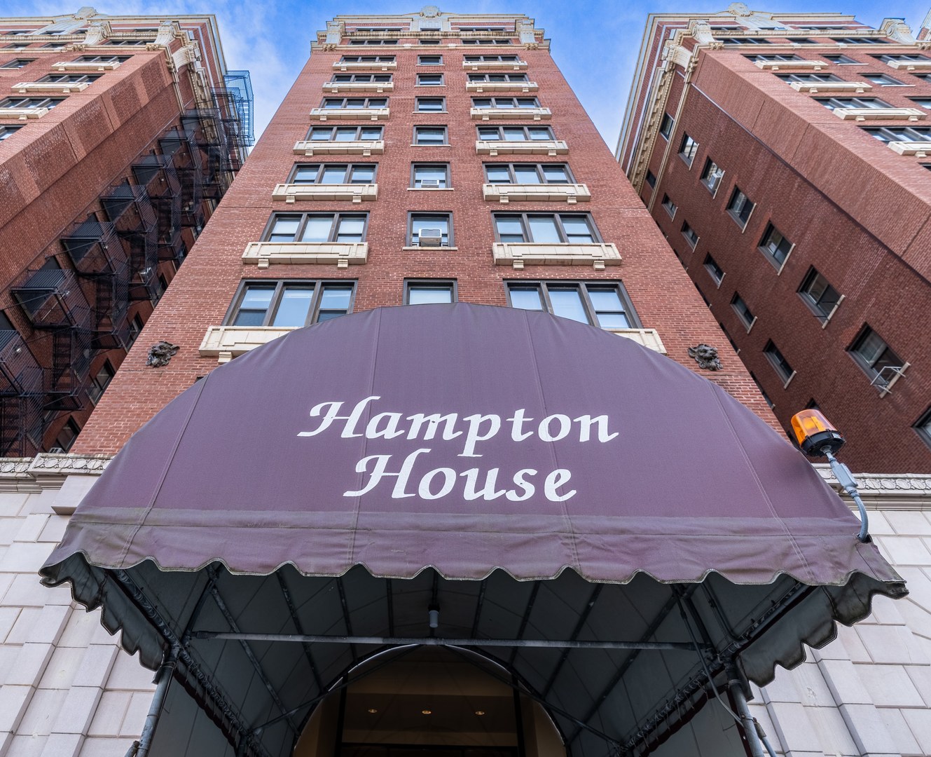 a view of a large building