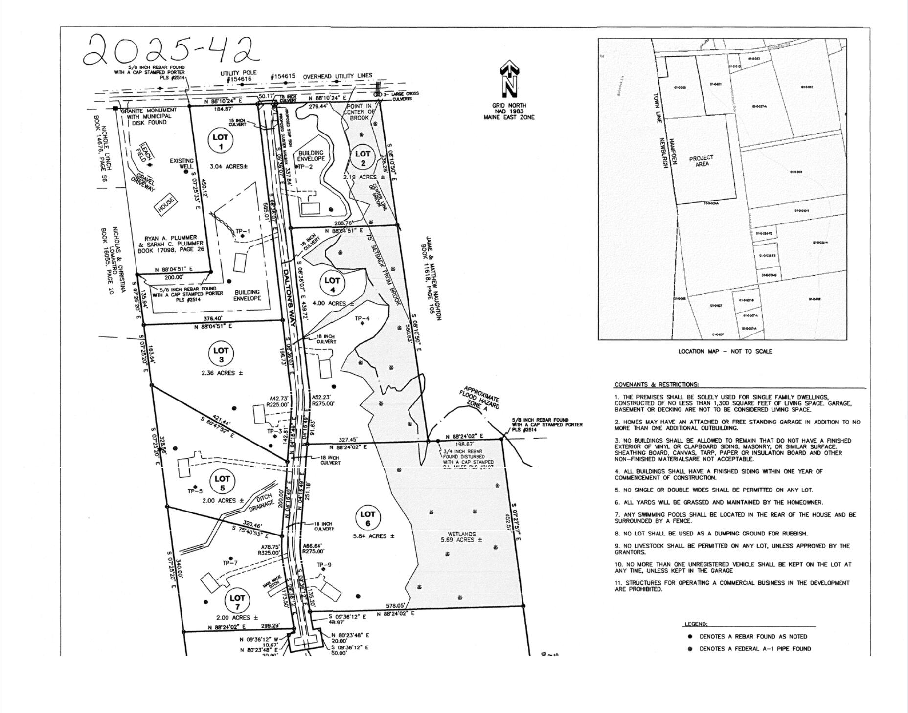 Lot 1 Dalton's Way Hampden, ME 04444 - Photo 4 of 21 Survey