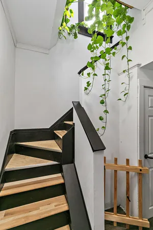 a view of a storage room