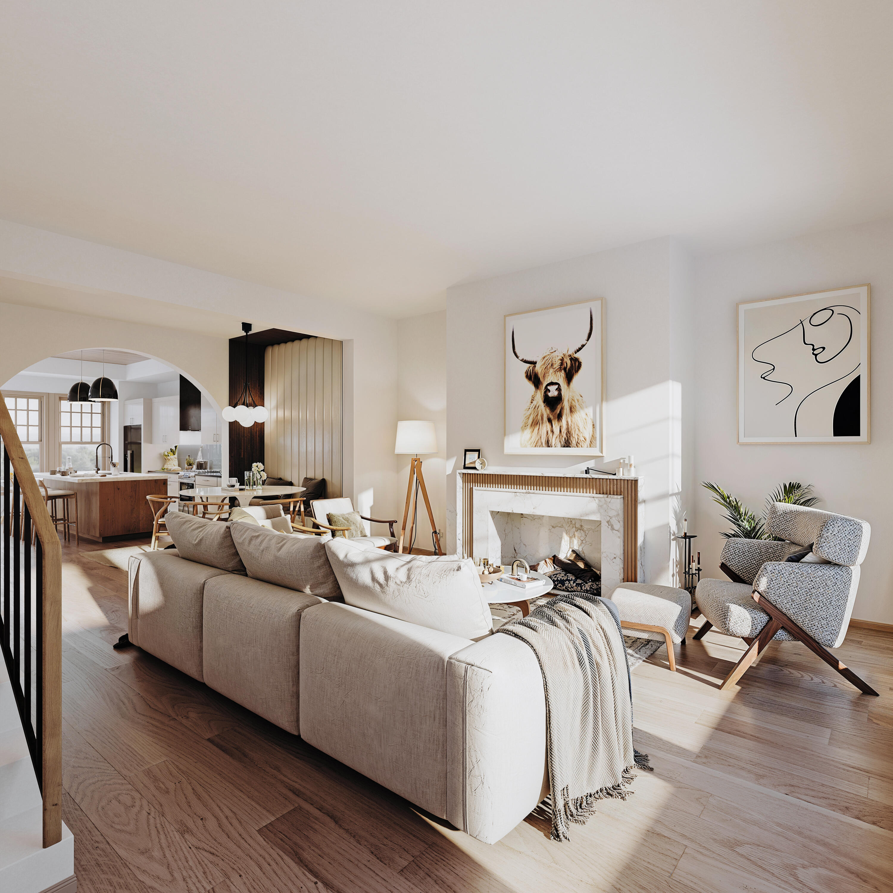 729 Oxbow Lane, Unit 17 Ada, MI 49301 - Photo 4 of 8 living_room_030125