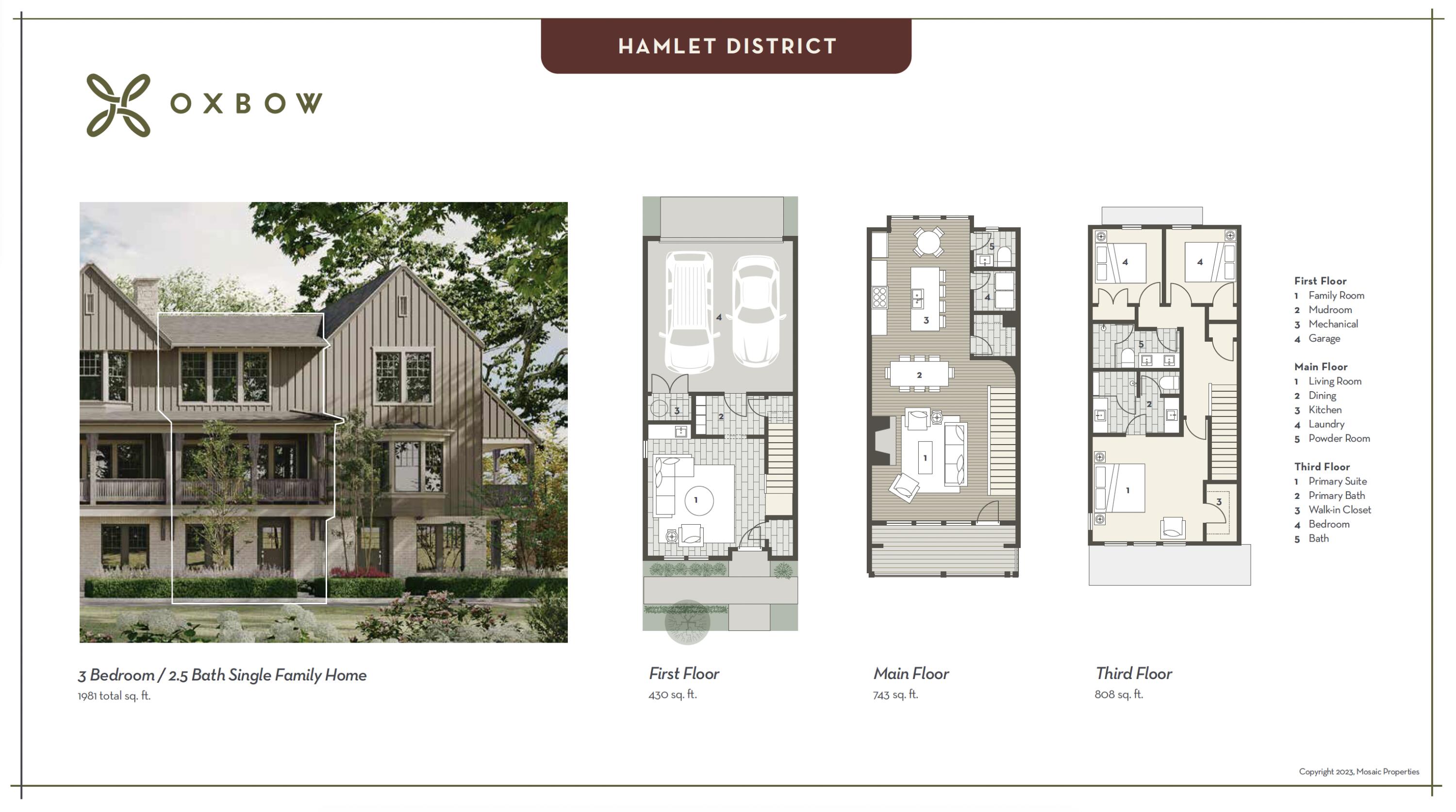 729 Oxbow Lane, Unit 17 Ada, MI 49301 - Photo 8 of 8 Floor Plans