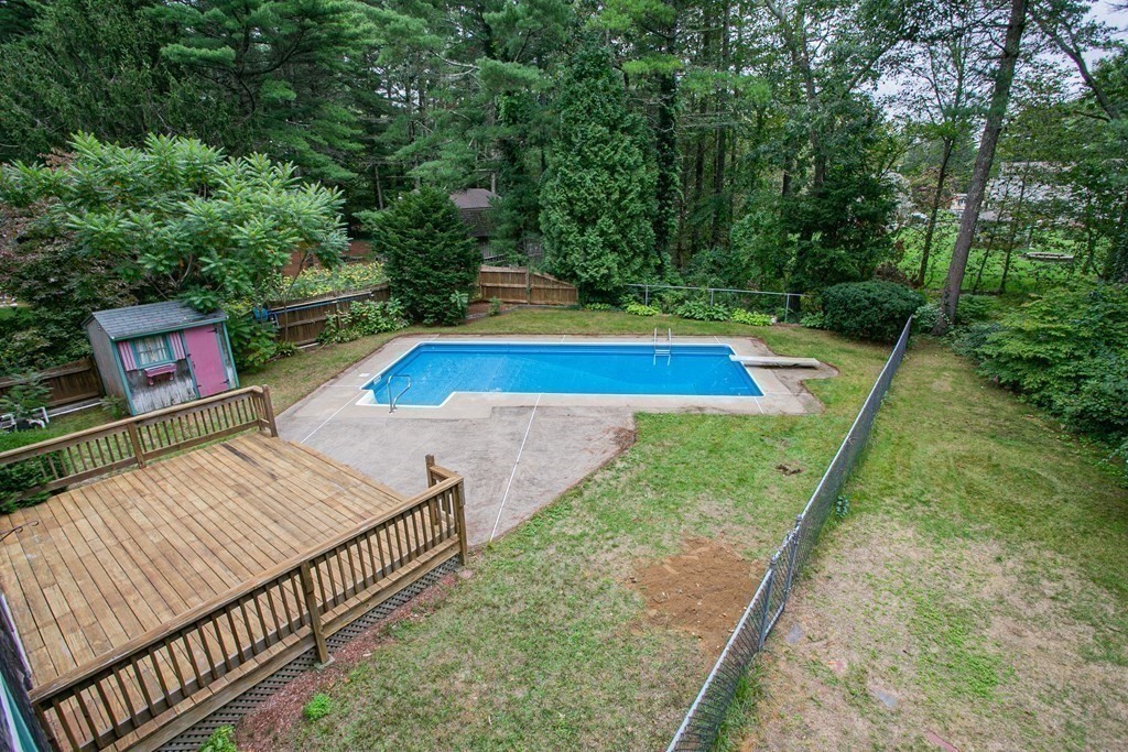 36 Morton Road Freetown, MA 02717 - Photo 11 of 40 a view of a backyard with chairs