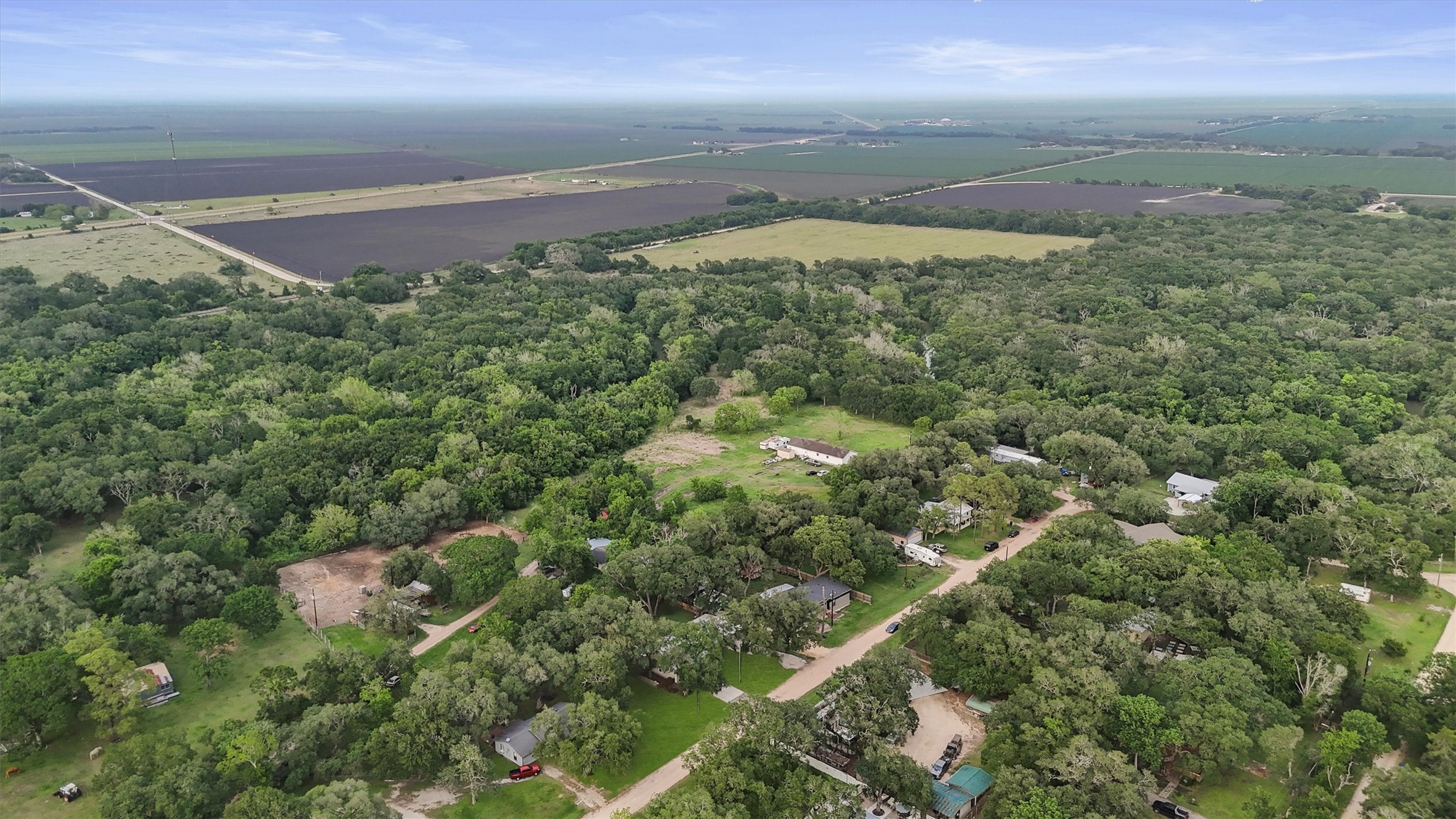 35 Bounty Palacios, TX 77465 - Photo 35 of 35 an aerial view of residential houses with outdoor space and trees