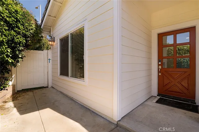 a view of front door of a house