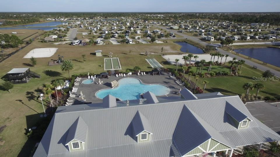 0 Highway 630 East Frostproof, FL 33843 - Photo 20 of 37 an aerial view of a house with a lake view