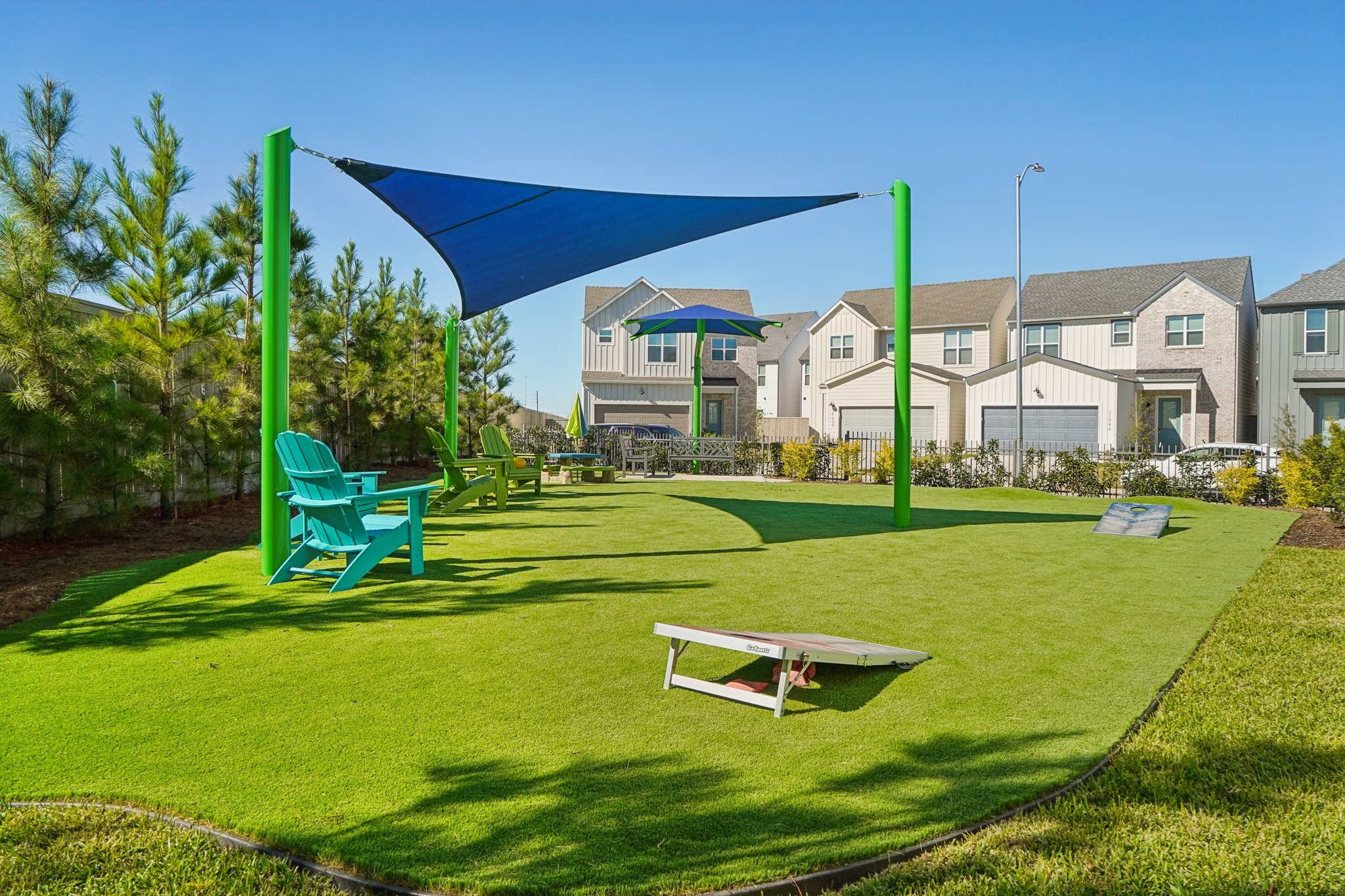 7306 Corey Rushing Lane Richmond, TX 77407 - Photo 4 of 49 Outdoor Lounge/Play Area