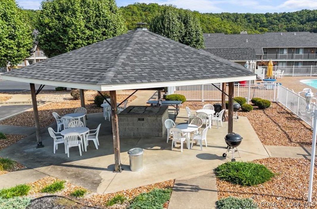 611 Lazy Days Road, Unit B11 Osage Beach, MO 65065 - Photo 38 of 40 Poolside Pavilion with Grill
