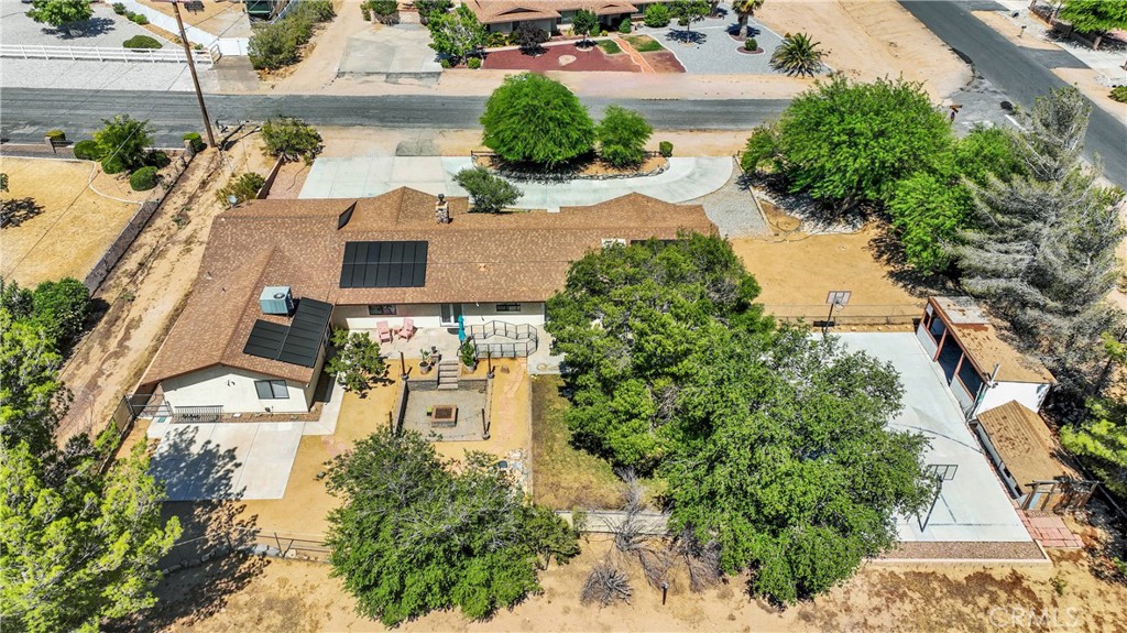 19095 Munsee Road Apple Valley, CA 92307 - Photo 58 of 58 an aerial view of residential houses with outdoor space