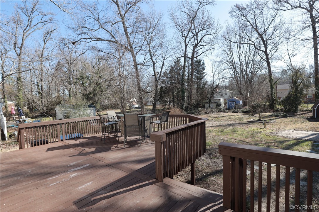 1355 Robindale Road Richmond, VA 23235 - Photo 34 of 35 a view of roof deck with two trees