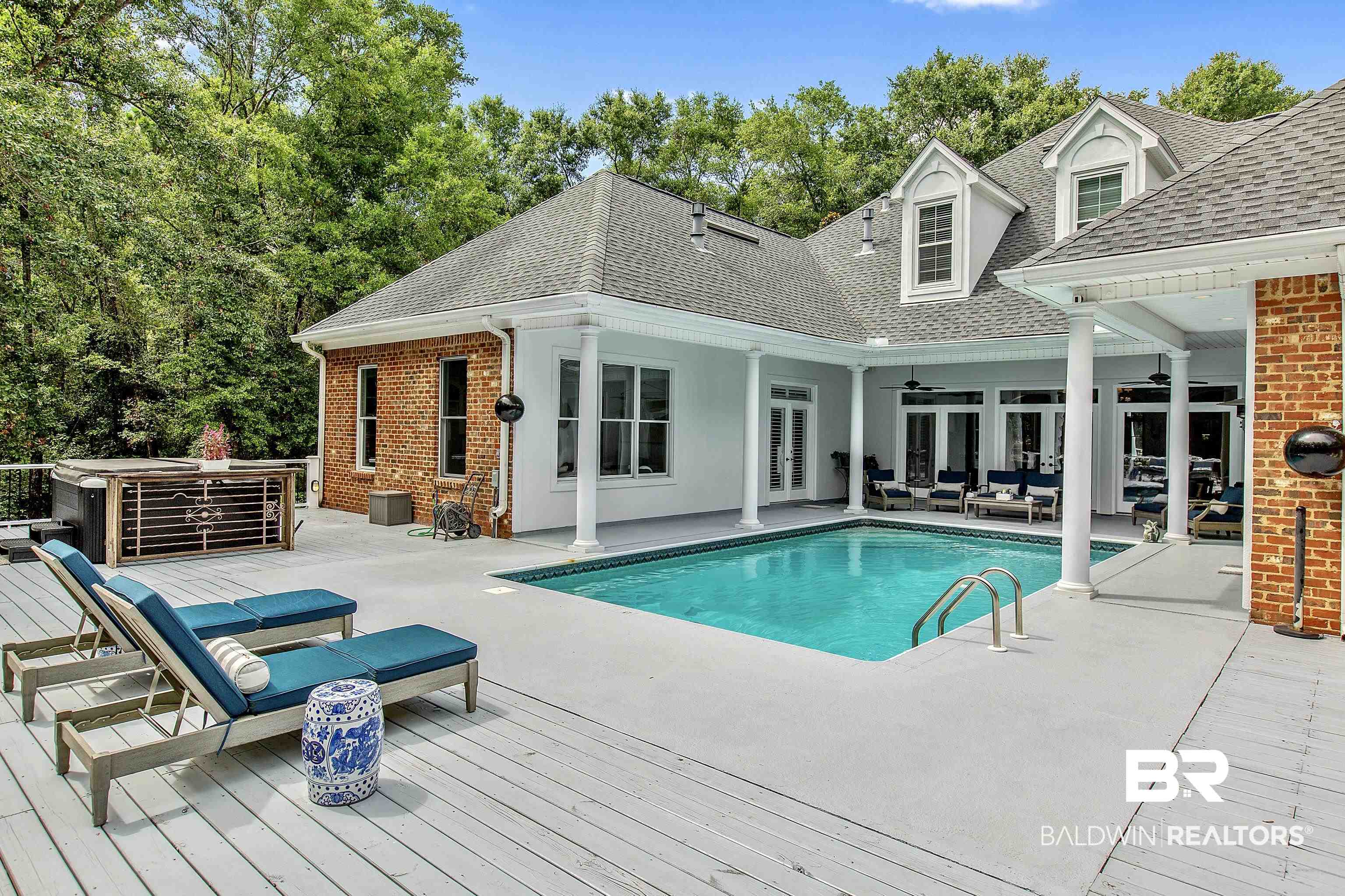 6930 Oak Point Lane Fairhope, AL 36532 - Photo 39 of 50 Pool & Back Patio