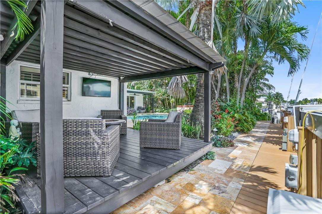 839 Dover Street Boca Raton, FL 33487 - Photo 33 of 48 Gazebo overlooking canal