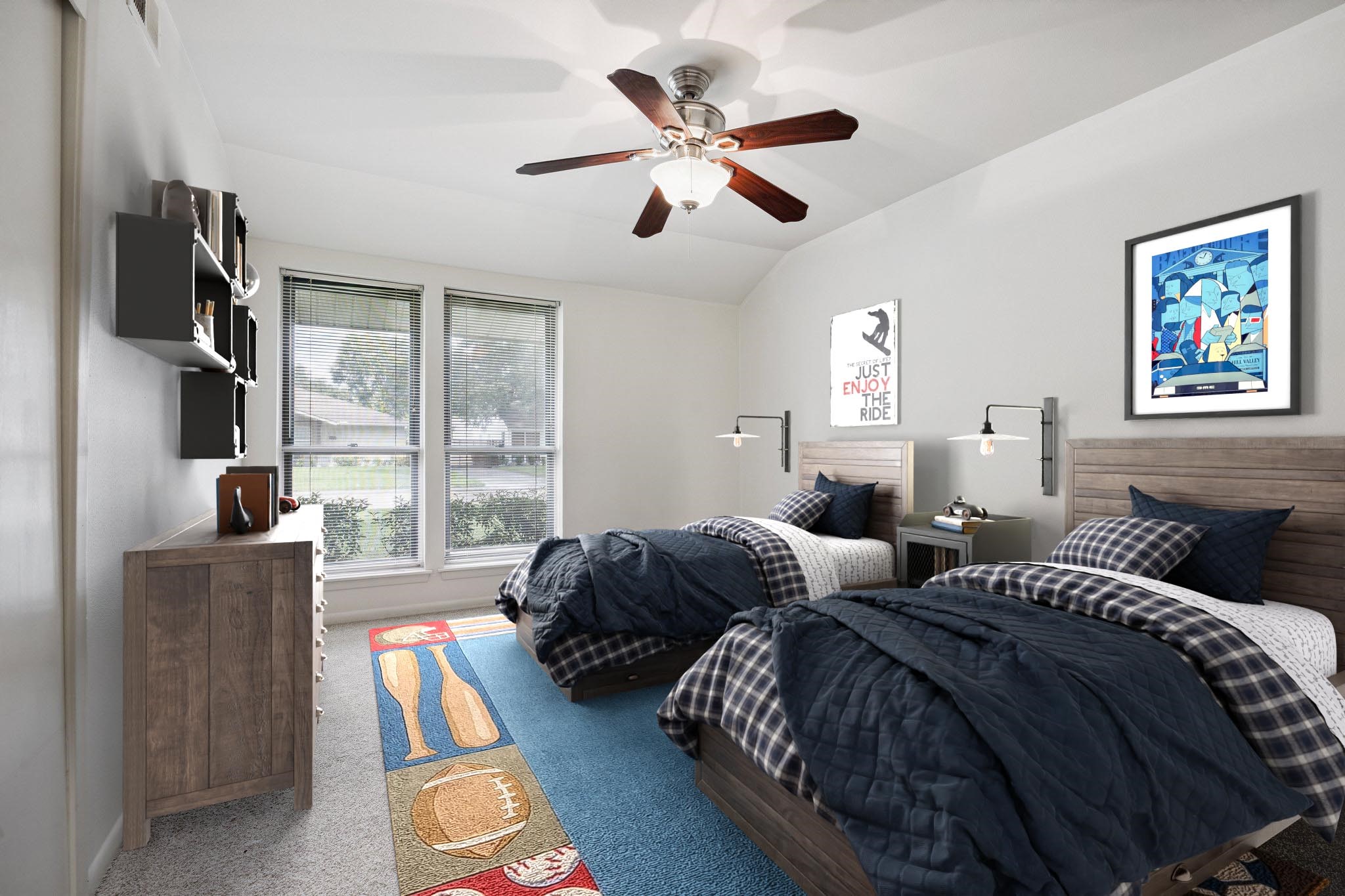 6115 Paisley Street Houston, TX 77096 - Photo 15 of 22 Bedroom 3 virtually staged