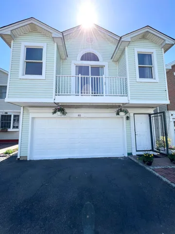 a view of front door of house