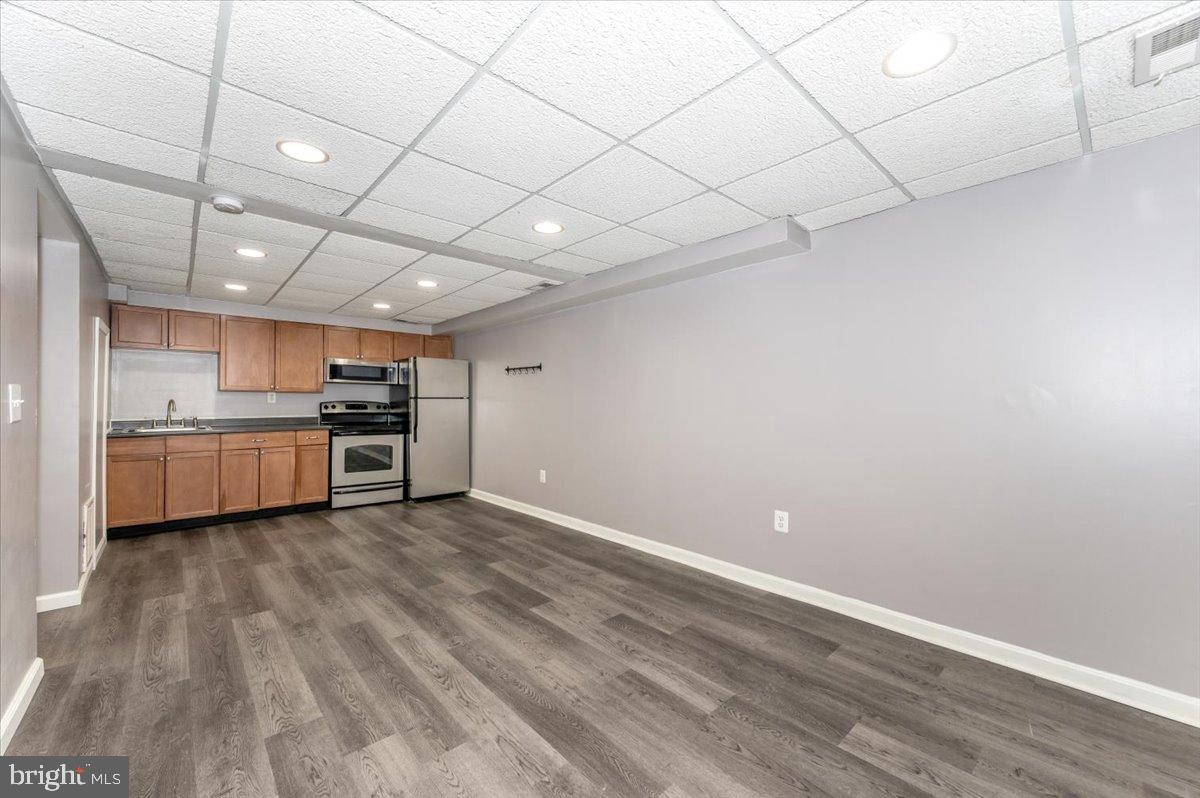 1306 3rd Road Middle River, MD 21220 - Photo 17 of 60 Spacious, modern kitchen in the basement