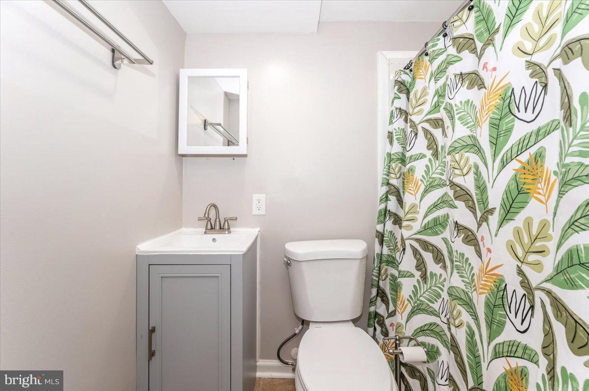 1306 3rd Road Middle River, MD 21220 - Photo 25 of 60 Charming bathroom with tropical flair.