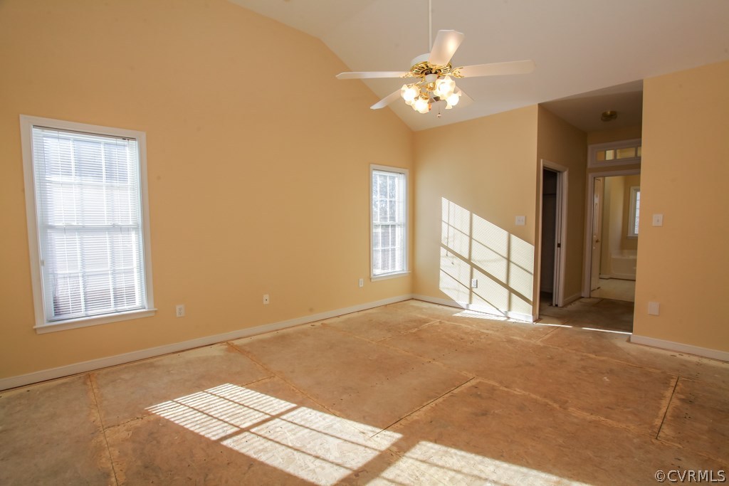 1916 Rolfe Way Henrico, VA 23238 - Photo 26 of 43 The master bedroom is vaulted with ceiling fan and