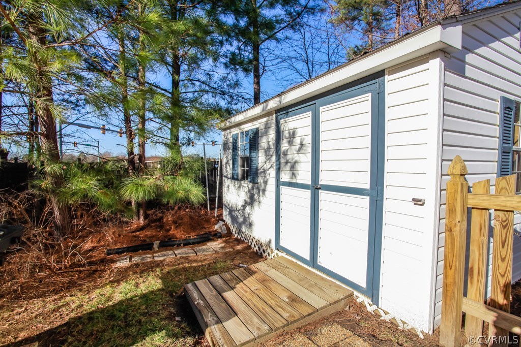 1916 Rolfe Way Henrico, VA 23238 - Photo 42 of 43 Large vinyl exterior 14 x 10 shed with ramp leadin