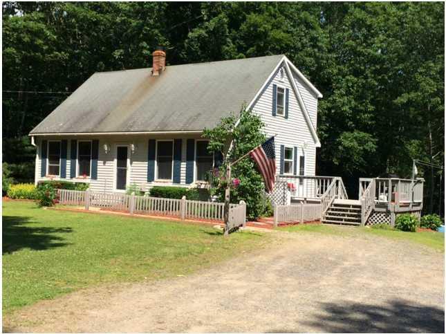 23 Hunts Meadow Road Whitefield, ME 04353 - Photo 2 of 17 Exterior Front. The lot offers...